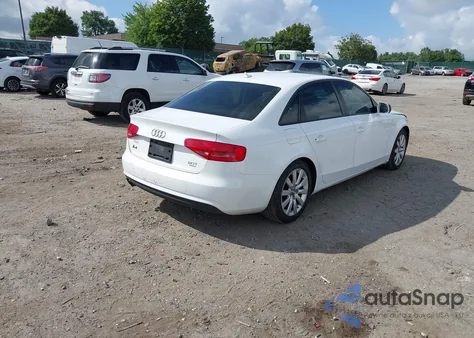 2014 Audi A4 Premium из США, поврежденный, VIN WAUBFAFLXEN002358